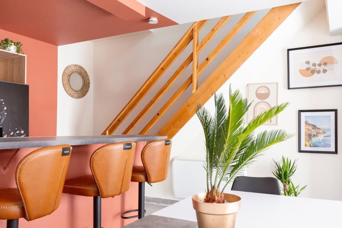 Loft Moderne Et Cosy Proche Des Villes Et Plages Demouville Zewnętrze zdjęcie